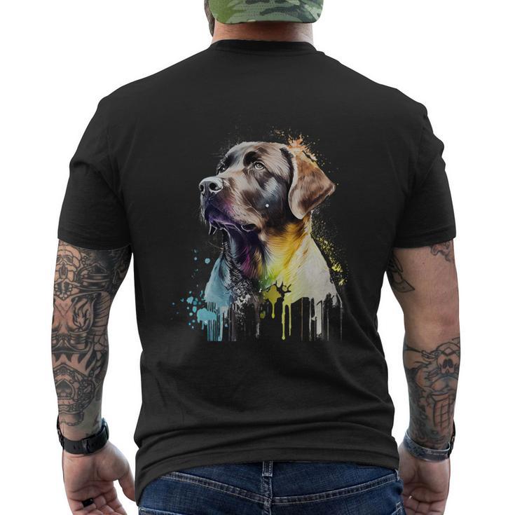 Labrador T-Shirt mit Rückendruck