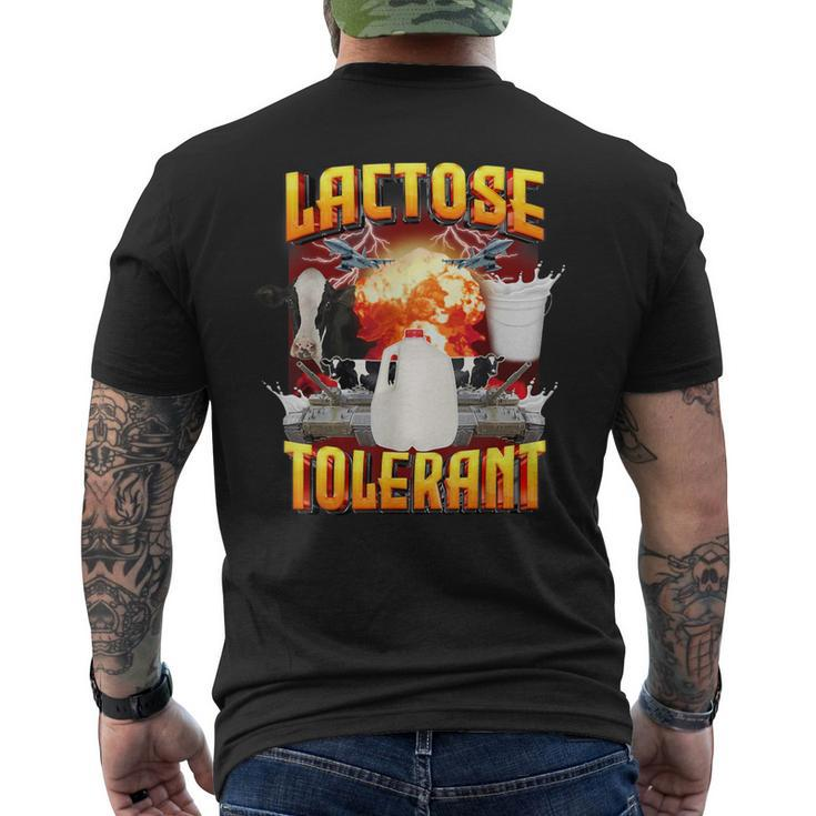 Lactose Tolerant  Sarcasm Oddly Specific Meme Men's T-shirt Back Print