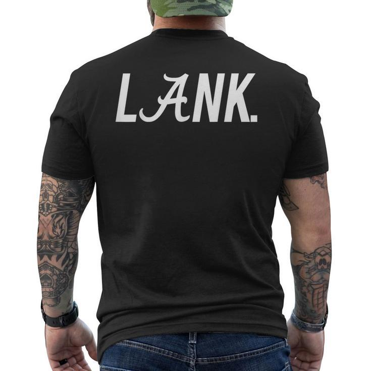 Lank Alabama Men's T-shirt Back Print