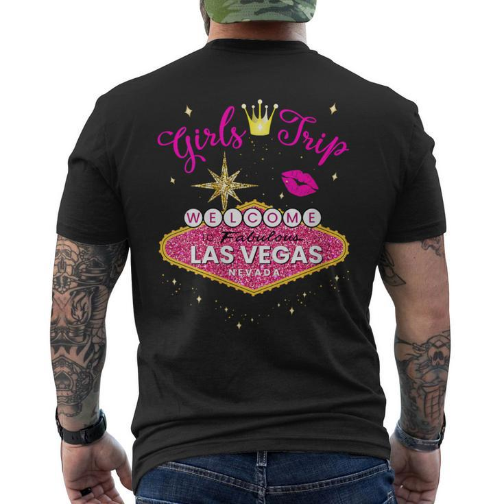 Las Vegas Girls Trip 2024 Vegas Baby Birthday Squad Men's T-shirt Back Print