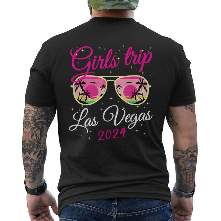Las Vegas Girls Trip 2024 Girls Weekend Party Friend Match Men's T-shirt Back Print