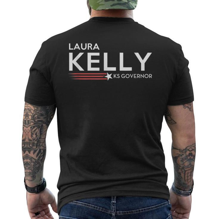 Laura Kelly For Kansas Governor Campaign Midterms 2018 Men's T-shirt Back Print