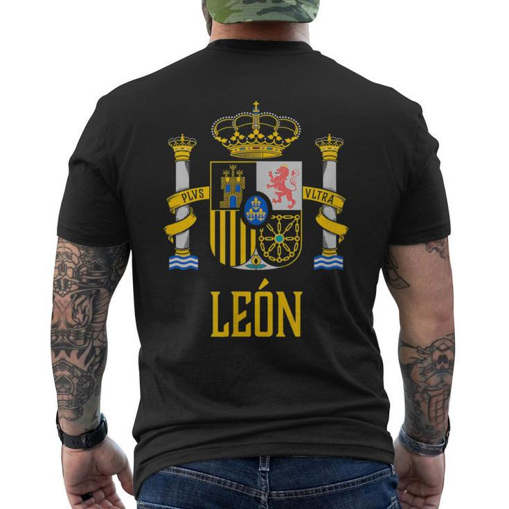 Leon Spain Spanish Espana Men's T-shirt Back Print