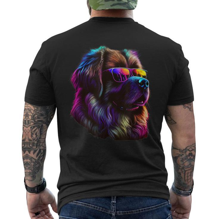 Leonberger Dog Leonberger T-Shirt mit Rückendruck