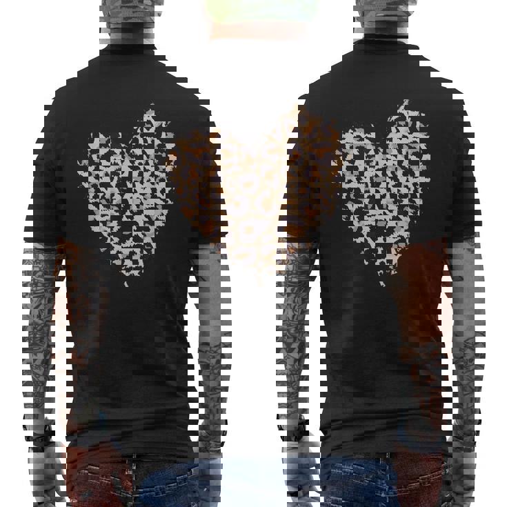 【YEGG】 Leopard heart Tee Leopard Heart Shirt | Leopard Shirt | Heart Shirt | Cute T