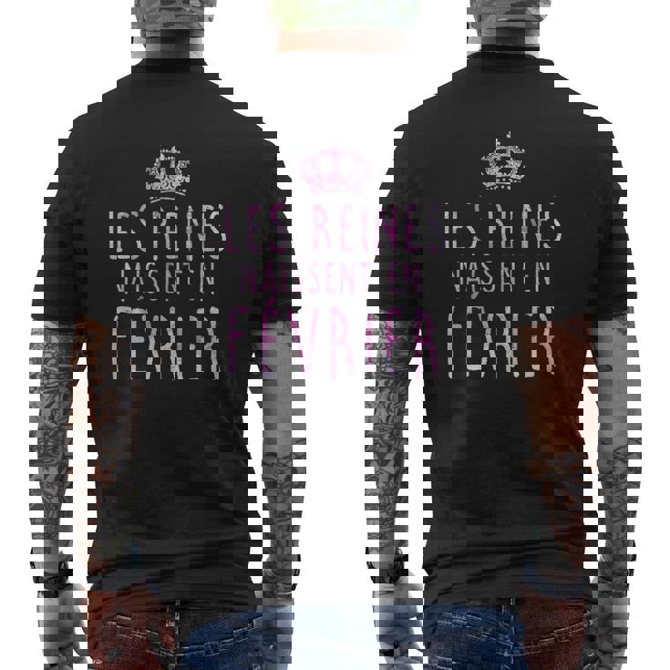 Les Legendes Sont Nees En Fevrier Tshirt T-shirt imprimé au dos