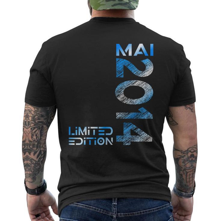 Limited Edition Mai 2014 Junge Mädchen 10 Geburtstag T-Shirt mit Rückendruck