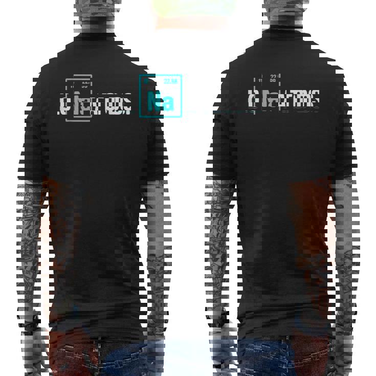 Lo Sodio A Todos Los Odio A Todos Camiseta Hombre Estampado Espalda