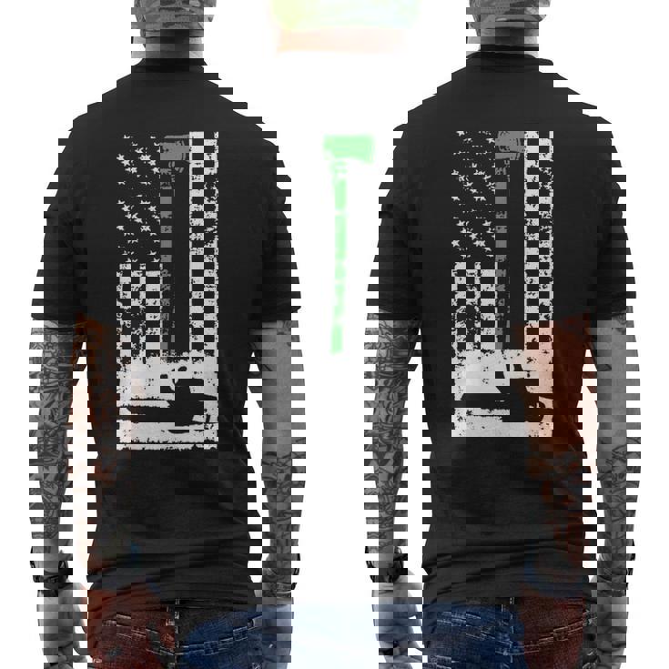 Logger Arboris Logger Flag Men's T-shirt Back Print