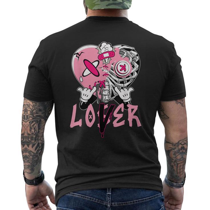 Loser Lover Dripping Heart Pink 5S For Women Men's T-shirt Back Print