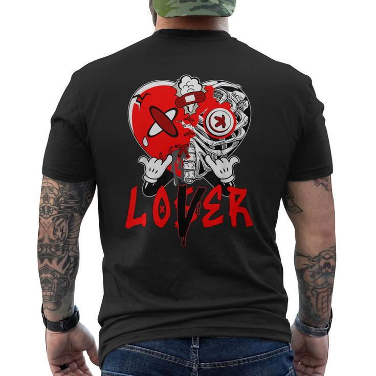 Loser Lover Dripping Heart Red 5S For Women Men's T-shirt Back Print