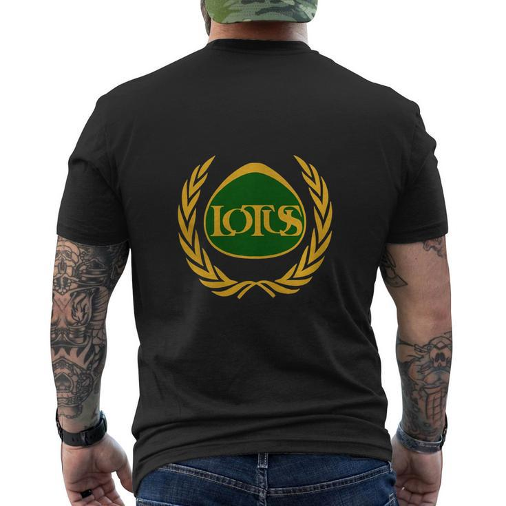 Lotus Racing Mens Back Print T-shirt