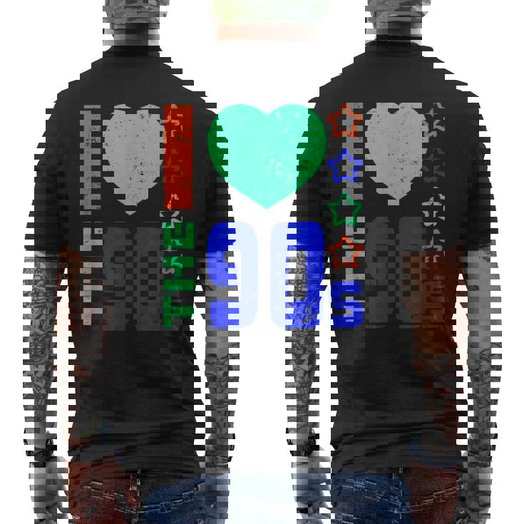 I Love The 90'S Fiesta De Los 90 De Estilo Retro Camiseta Hombre Estampado Espalda