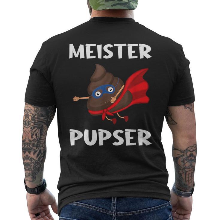 I Love Kacken Kackheen Fart Pupsen Meister Pupser T-Shirt mit Rückendruck