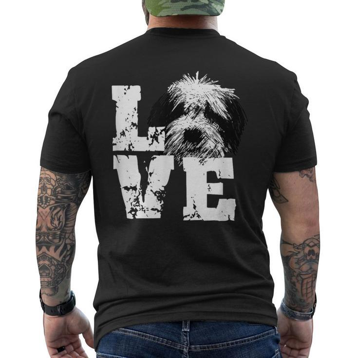 Love Sheepadoodles For Doodle Dog Lovers Men's T-shirt Back Print