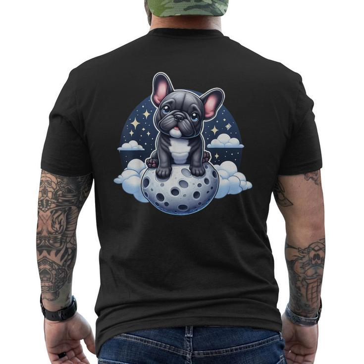 Lunar Frenchie Adventures Beyond Dog Lover French Bulldog Men's T-shirt Back Print