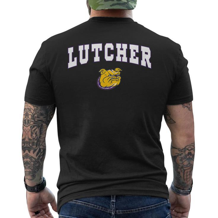 Lutcher High School Bulldogs C2 Mens Back Print T-shirt