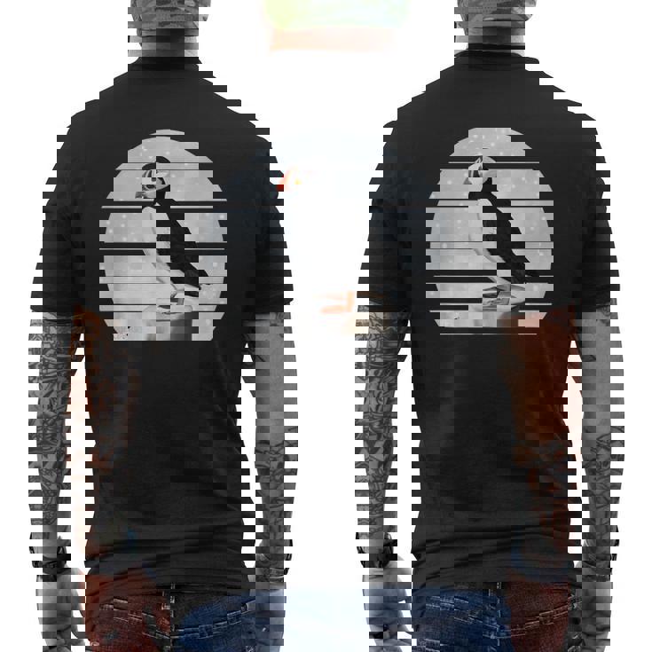 Macareux Moine Dans La Neige De Noël Dessin T-shirt imprimé au dos