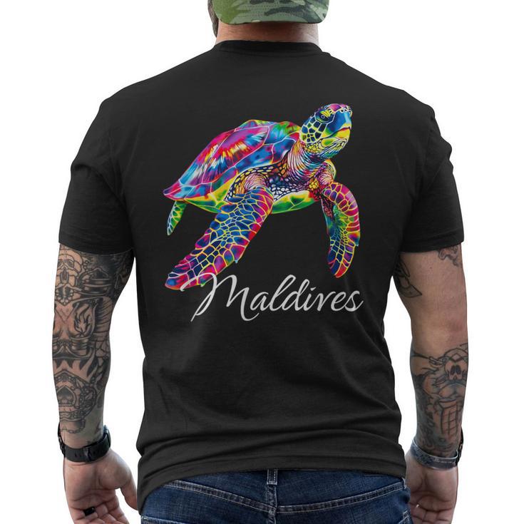 Maldives Diver Maldives Souvenir Diver T-Shirt mit Rückendruck