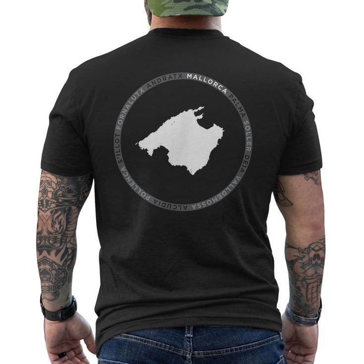 Mallorca Mallorca Palma Sóller Deiaalldemossa Camiseta Hombre Estampado Espalda