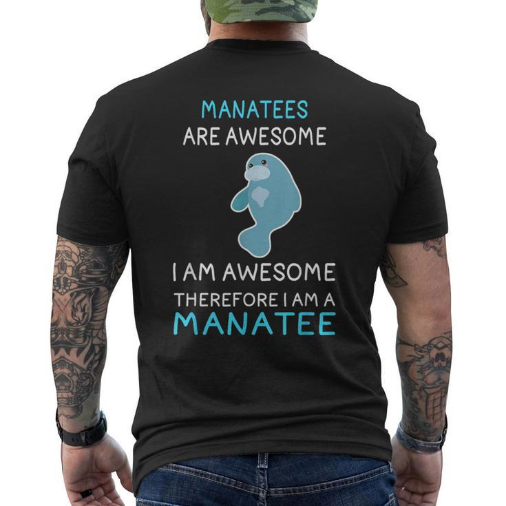 Mana Mana Are Awesome Mana Lover Men's T-shirt Back Print