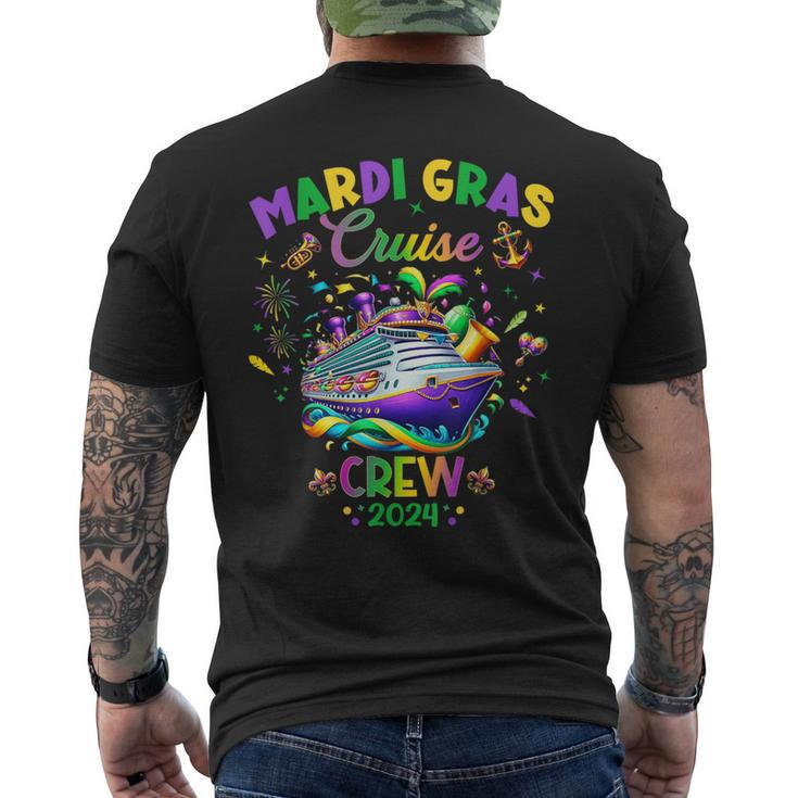 Mardi Gras Cruise 2024 Ship Family Matching Trip New Orleans Men's T-shirt Back Print