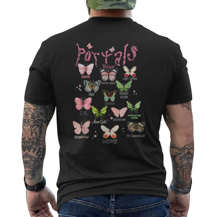 Martinez Portals Tour Butterflies Full Albums Men's T-shirt Back Print