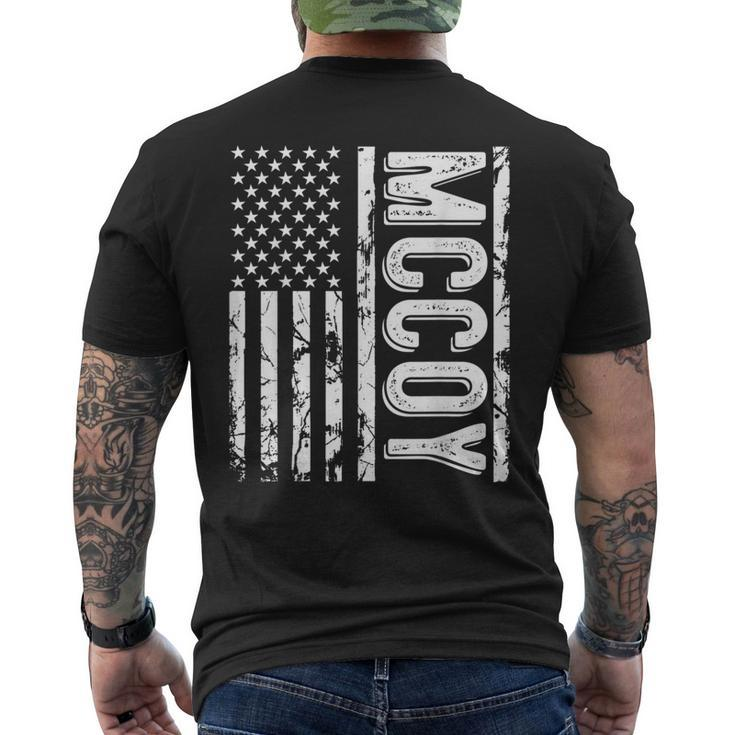 Mccoy Last Name Surname Team Mccoy Family Reunion Men's T-shirt Back Print