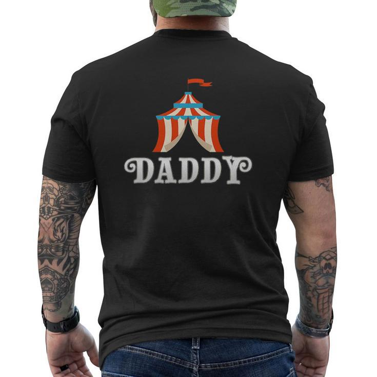 Mens Carnival Daddy Circus Event Ringmaster Dad Fathers Day Mens Back Print T-shirt