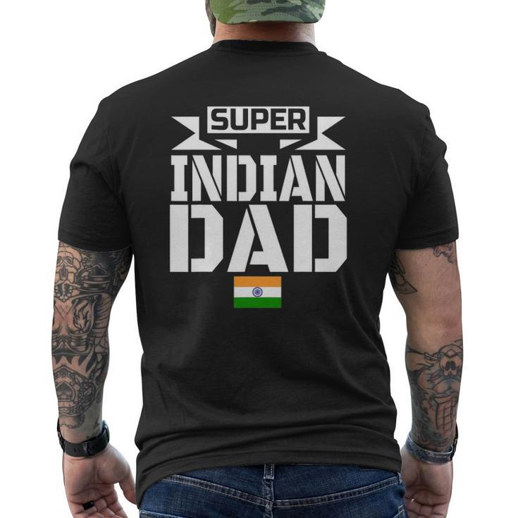 Mens Storecastle Super Indian Dad Father's India Mens Back Print T-shirt