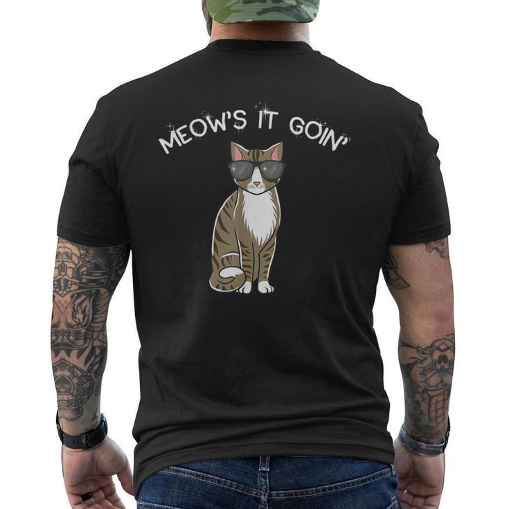 Meow's It Going Men's T-shirt Back Print