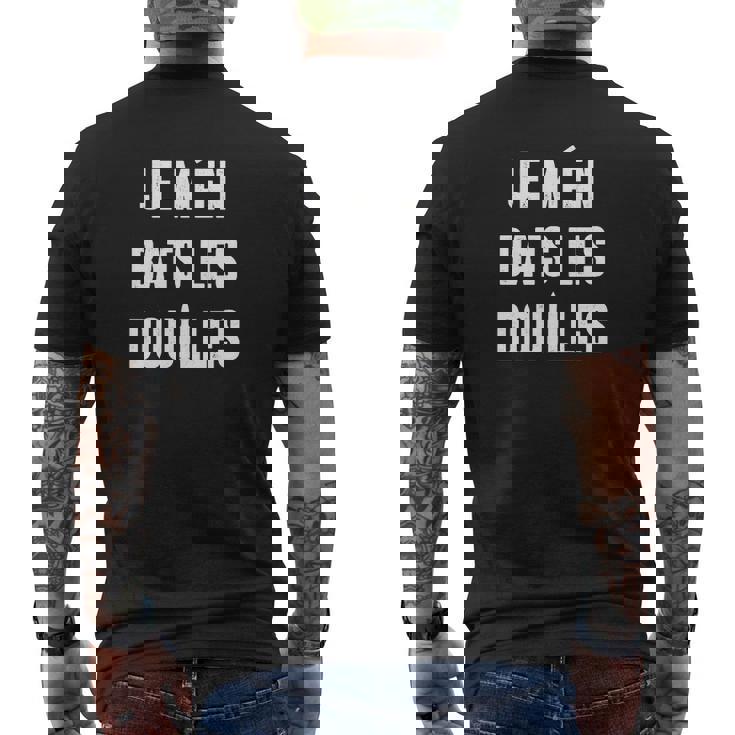 Militaires Je M'en Bats Les Douilles T-shirt imprimé au dos
