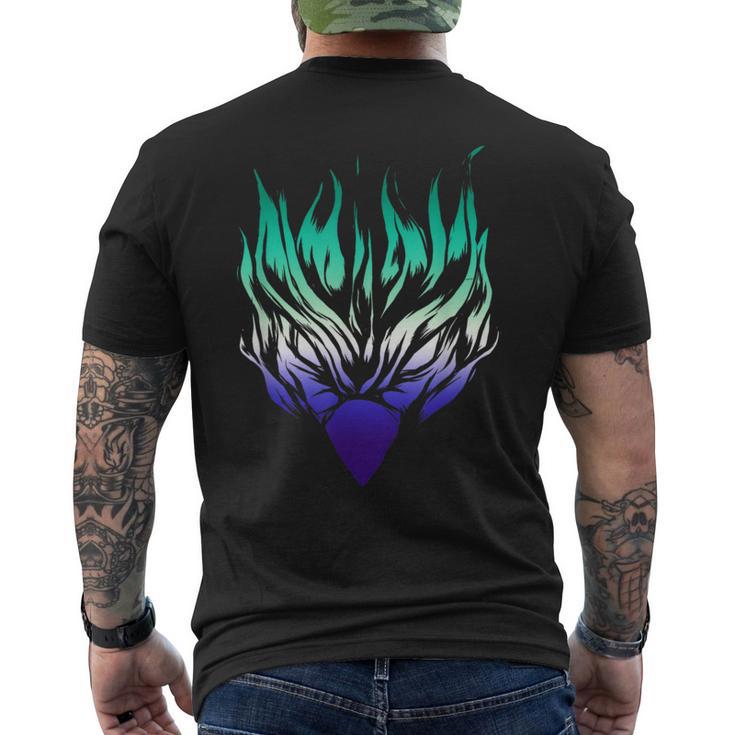 Mlm Pride Mlm Phoenix Gay Male Flag Lgbt Mlm Men's T-shirt Back Print