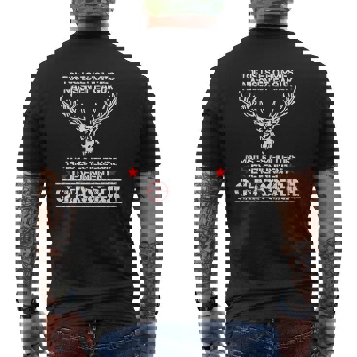 Modèle Pour Chasseur Tète De Cerf T-shirt imprimé au dos