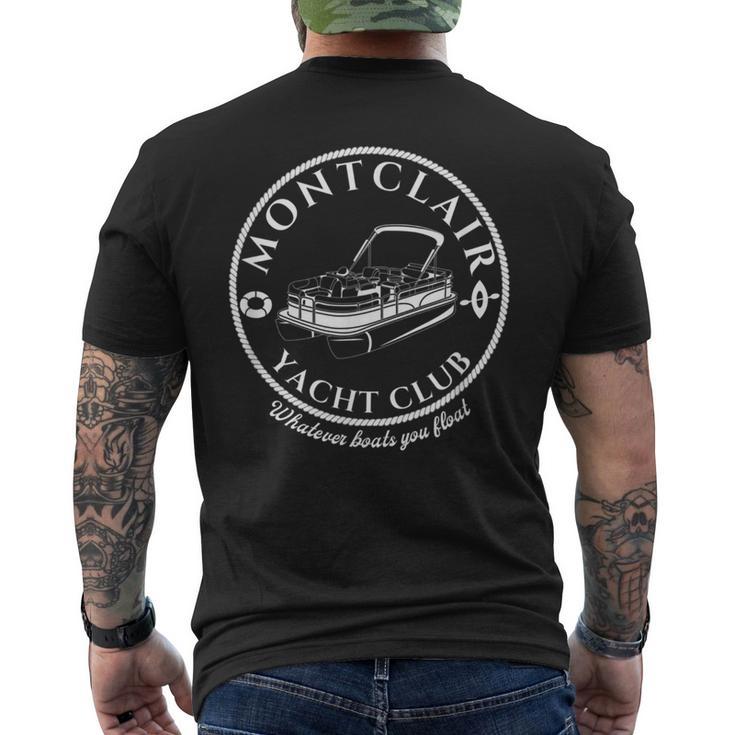 Montclair Yacht Club Men's T-shirt Back Print