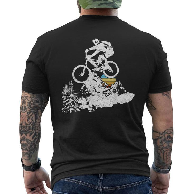 Mtb Vintage Bike Fans Boys Youth Mtb Accessories Men's T-shirt Back Print