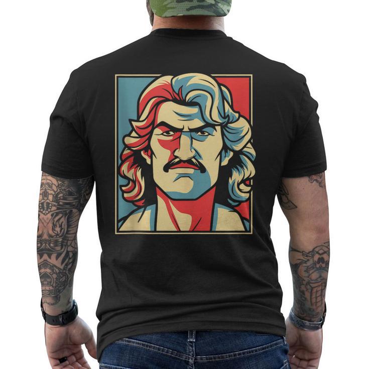 Mullet Poster Redneck Pride Mullet Men's T-shirt Back Print