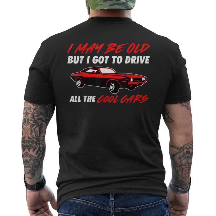 Muscle Car Quote For Muscle Car Lovers Men's T-shirt Back Print