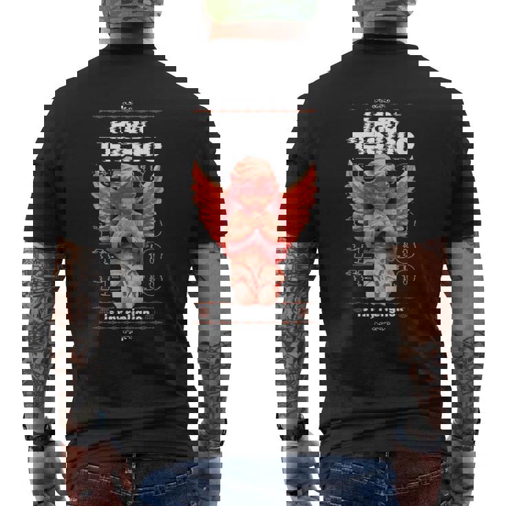 My Religion Música Rave Hard Techno Raver Techno Oscuro Camiseta Camiseta Hombre Estampado Espalda