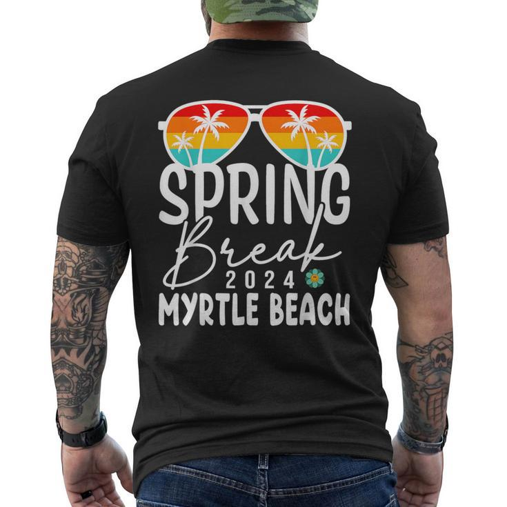 Myrtle Beach Spring Break 2024 Vacation Men's T-shirt Back Print