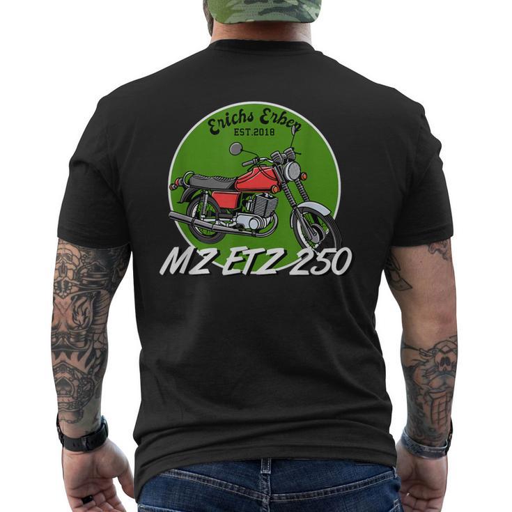 MZ ETZ 250 Vintage Motorrad Fan Kurzärmliges Herren-T-Kurzärmliges Herren-T-Shirt, Erich Ebner Edition