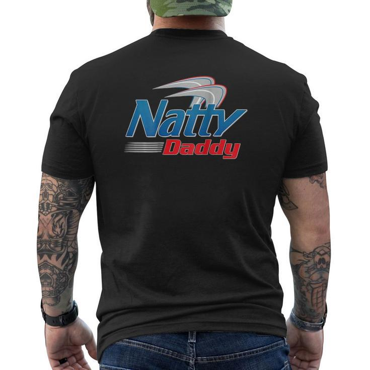 Natty Daddy On Back Father's Day Mens Back Print T-shirt
