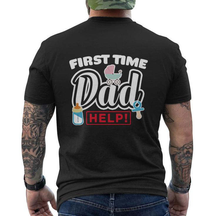 New Dad Tshirt Dad Tshirts For Men Dad Mens Back Print T-shirt