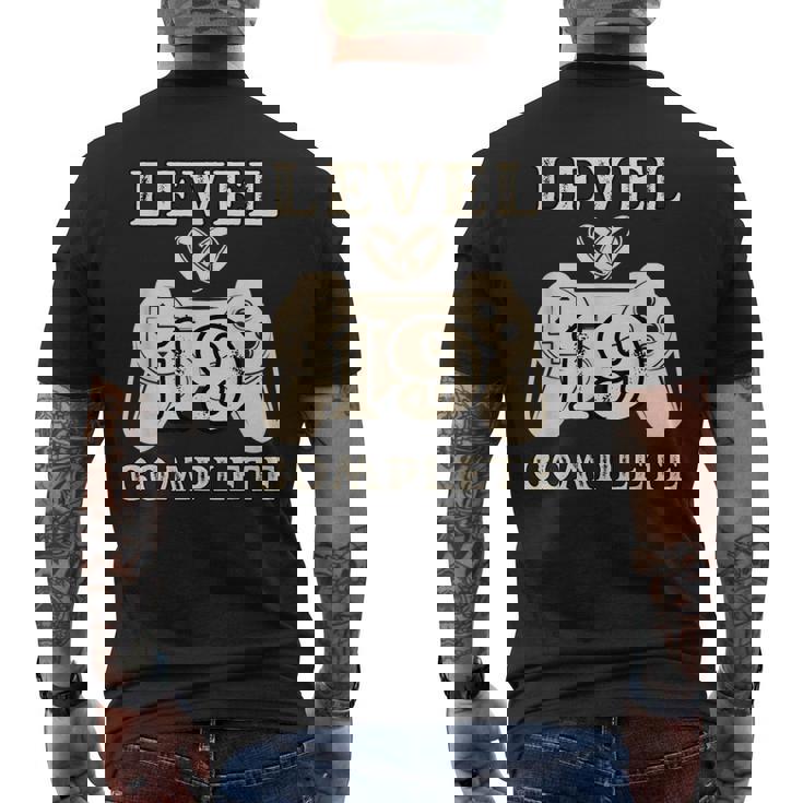 Nivel 19 Completo Para Hombres Idea De Regalo 19 Aniversario De Boda Camiseta Hombre Estampado Espalda