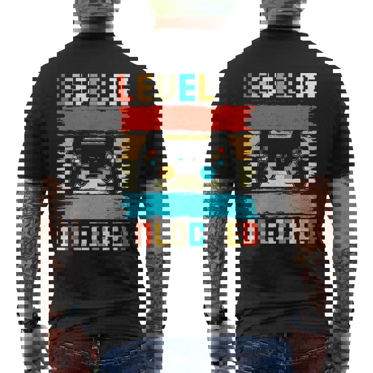 Nivel 6 Desbloqueado 6º Cumpleaños Gamer Regalos 6 Años Regalo Camiseta Hombre Estampado Espalda