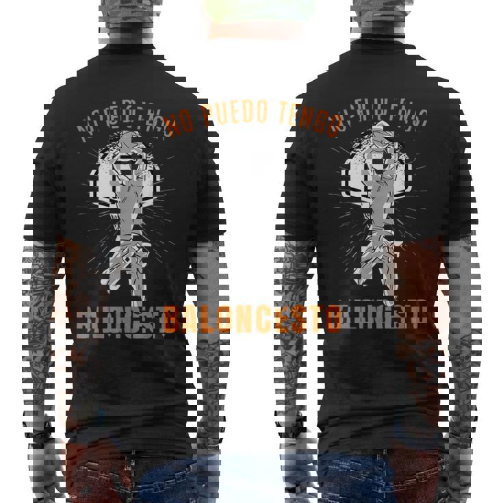 No Puedo Tengo Baloncesto Baloncestista Baloncesto Camiseta Hombre Estampado Espalda