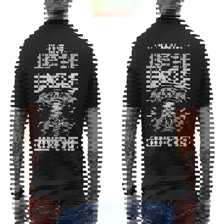 No Soy Sólo El Tío Padrino Tío Camiseta Hombre Estampado Espalda