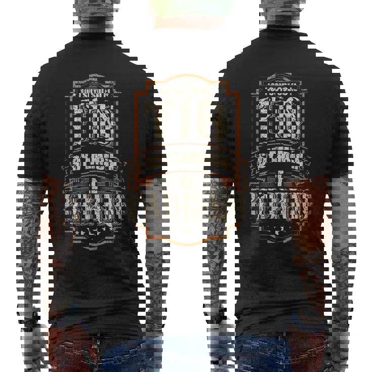 No Soy Solo El Tío Soy También El Padrino Camiseta Hombre Estampado Espalda