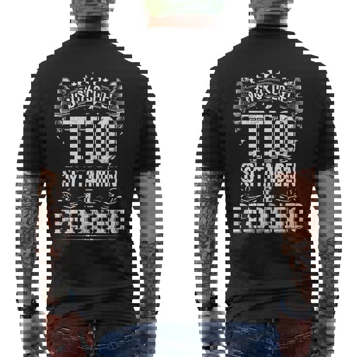 No Soy Solo El Tío Soy También El Padrino Camiseta Hombre Estampado Espalda