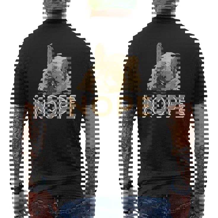 Nope Lazy Frenchie T-Shirt For French Bulldog Dog Lover Nope Lazy Frenchie T-Shirt For French Bulldog Dog Lover